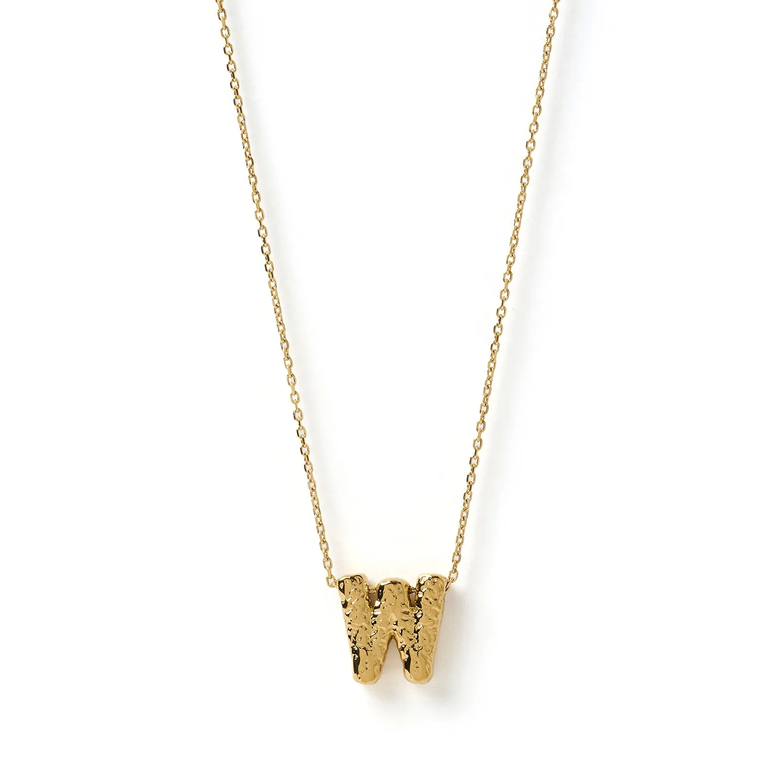 Statement Gold Letter Necklace
