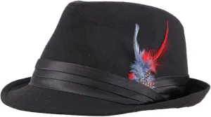 Unisex Classic Breathable Manhattan Fedora Hat