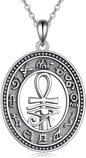 Witches Knot Necklace Pendant 925 Sterling Silver Celtic Knot Triquetra Trinity Pendant Necklace Jewelry for Women
